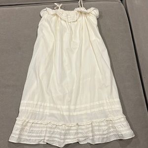 White dress, size kids XL, brand: Gap